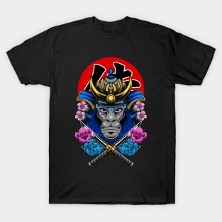 Samurai Gorilla 02 T-Shirt